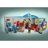 Игровой набор Playmobil 71620 Гараж для мотороллера Vespa в стиле 60-х 71620 88 деталей — фото 2