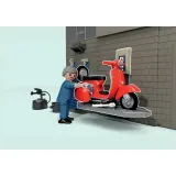 Игровой набор Playmobil 71620 Гараж для мотороллера Vespa в стиле 60-х 71620 88 деталей — фото 3