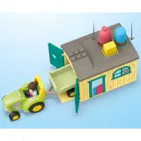 Playmobil - Junior Приключение на ферме с трактором, прицепом и животными 71656 — фото 4
