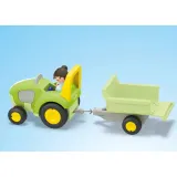 Playmobil - Junior Приключение на ферме с трактором, прицепом и животными 71656 — фото 5