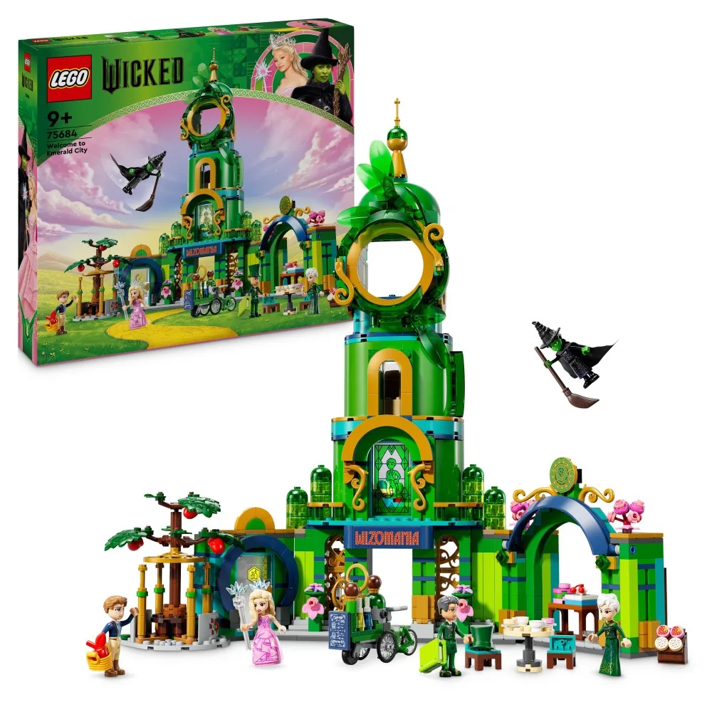 Конструктор LEGO Wicked 75684 Добро пожаловать в Изумрудный город