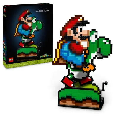 Конструктор LEGO Super Mario Super Mario World 71438: Марио и Йоши