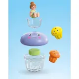 Playmobil Junior Aqua 71439 & Tinti Семья разноцветных медуз 9 деталей — фото 4