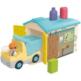 Playmobil Junior 71686 Грузовик с гаражом и сортировкой 9 деталей — фото 2