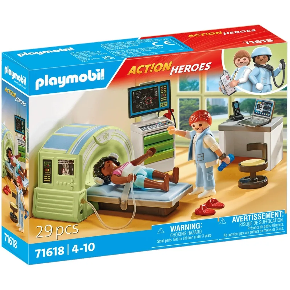 Playmobil - Action Heroes Пациент во время магнитного резонанса 71618