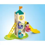 Playmobil Junior 71703 Башня приключений с киоском мороженого 18 деталей — фото 3