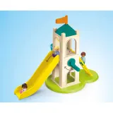 Playmobil Junior 71703 Башня приключений с киоском мороженого 18 деталей — фото 5