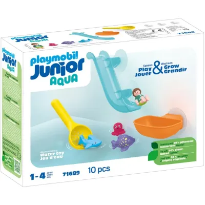 Playmobil - Junior Aqua Водная горка с морскими животными 71689