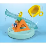 Playmobil Junior Aqua 71687 Плавучий остров с горкой 8 деталей — фото 3