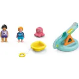 Playmobil Junior Aqua 71687 Плавучий остров с горкой 8 деталей — фото 4