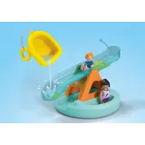 Playmobil Junior Aqua 71687 Плавучий остров с горкой 8 деталей — фото 5