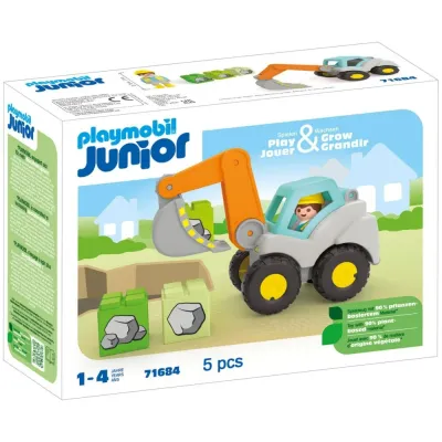Playmobil Junior 71684 Экскаватор 5 деталей