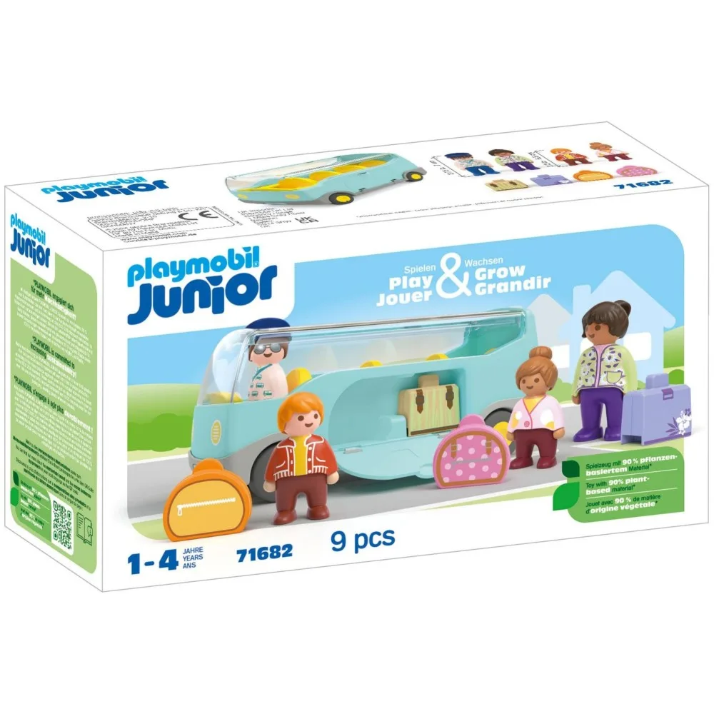 Playmobil - Junior Автобус экскурсионный 71682