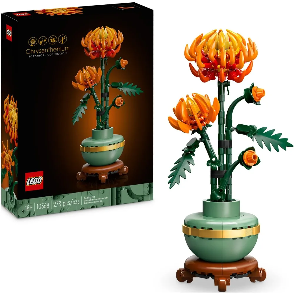 Конструктор LEGO Botanicals 10368 Хризантема