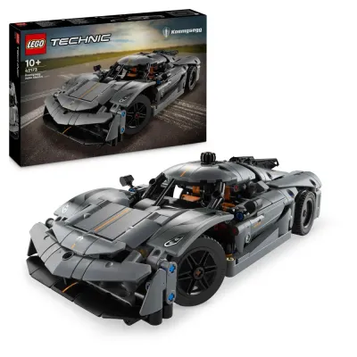 Конструктор LEGO Technic 42173 Серый гиперкар Koenigsegg Jesko Absolut