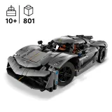Конструктор LEGO Technic 42173 Серый гиперкар Koenigsegg Jesko Absolut — фото 5