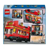 LEGO City - Красный, двухэтажный автобус 60407 — фото 4