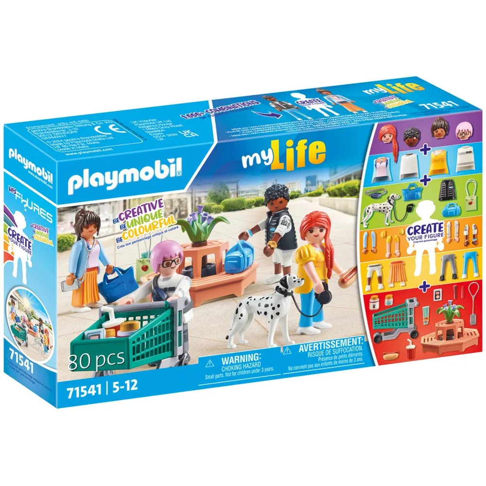 Playmobil 71541 my Life Фигурки за покупками 80 деталей