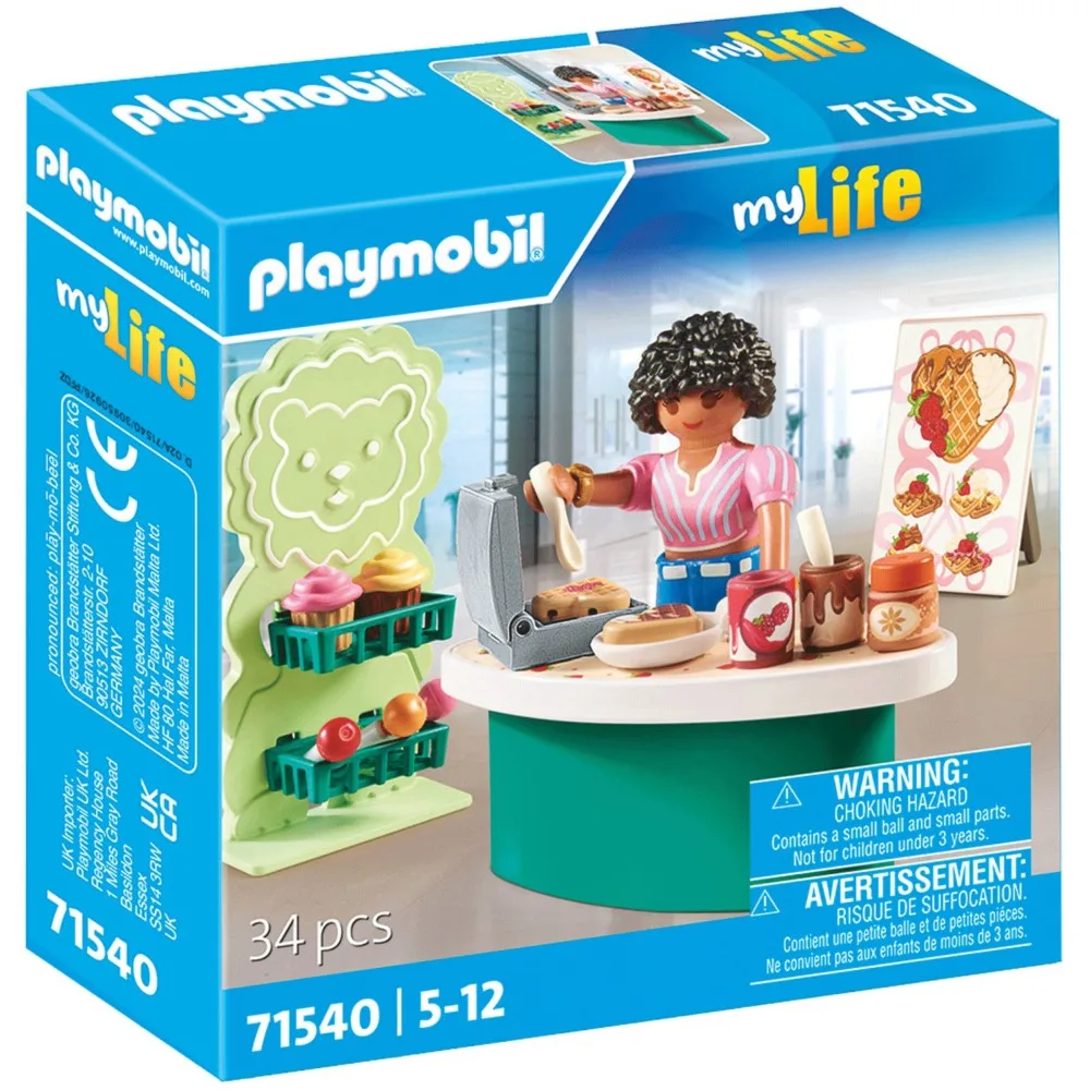 Playmobil 71540 my Life Прилавок со сладостями 34 детали