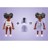 Playmobil 71535 my Life Барбершоп и парикмахерский салон 80 деталей — фото 5
