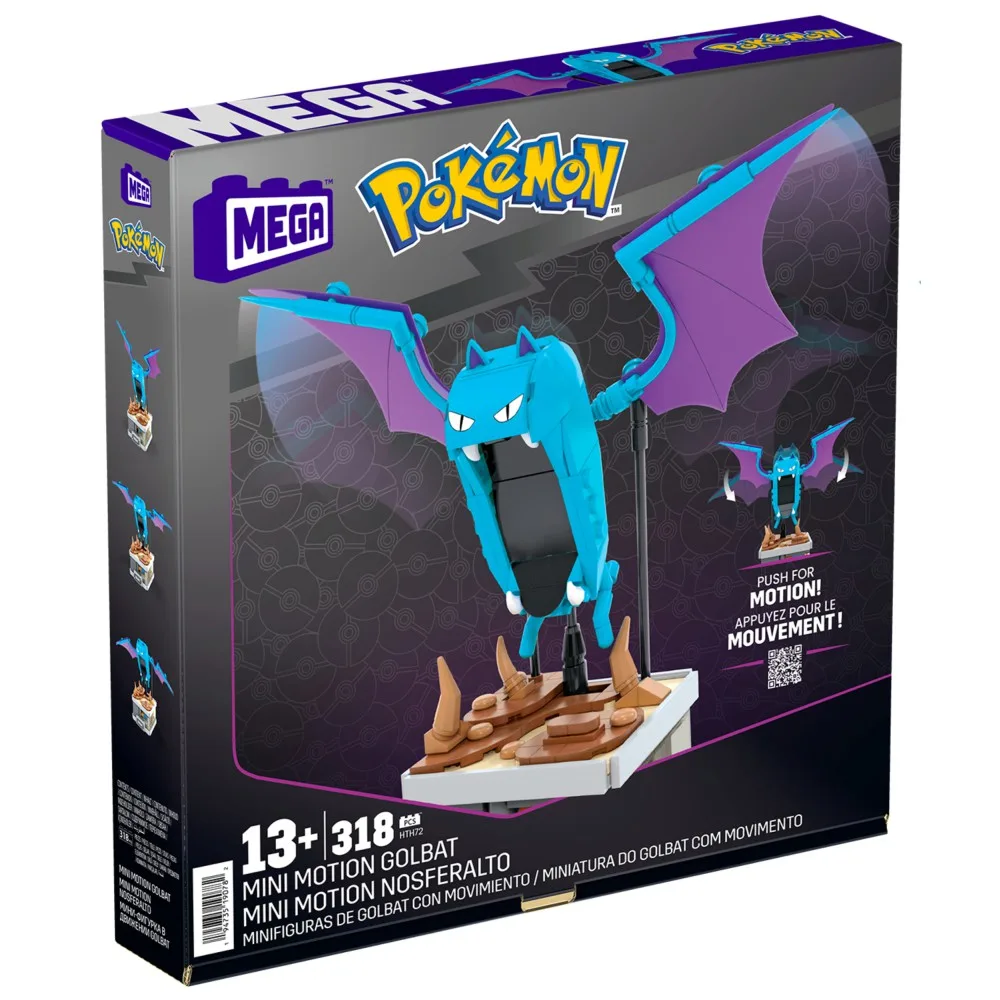 MEGA Brands HTH72 — Конструктор MEGA Pokemon Голбат