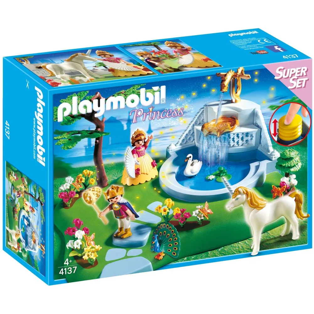 Playmobil Princess 4137 Сказочный королевский сад 124 детали