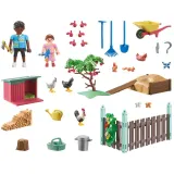 Playmobil 71510 my Life Маленькая куриная ферма в саду 77 деталей — фото 2