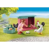 Playmobil 71510 my Life Маленькая куриная ферма в саду 77 деталей — фото 4