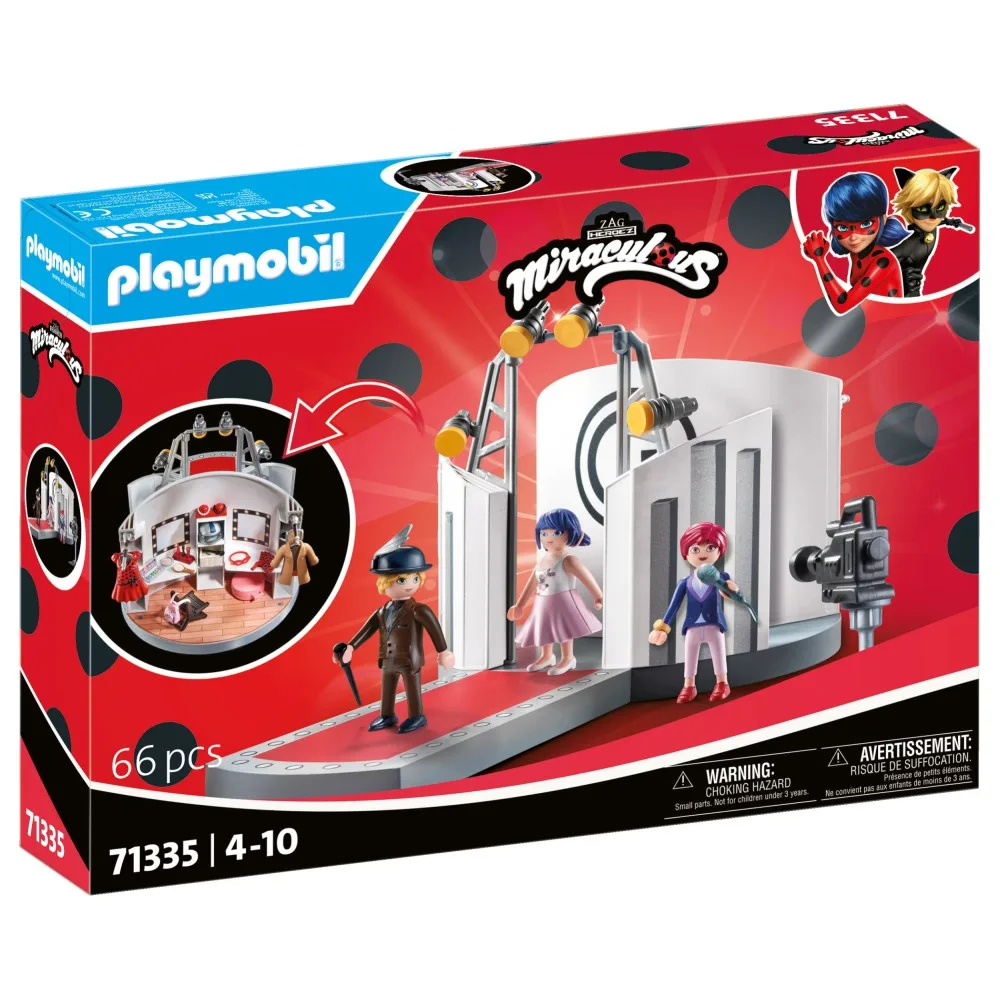 Playmobil Miraculous 71335 Показ мод в Париже 66 деталей