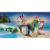 Игровой набор Playmobil 71473 Пират с аллигатором 71473 59 деталей — фото 5