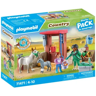 Playmobil Country 71471 Ветеринар с осликами 55 деталей