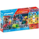 Игровой набор Playmobil 71468 Пожарные фигурки 71468 70 деталей — фото 1