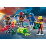 Игровой набор Playmobil 71468 Пожарные фигурки 71468 70 деталей — фото 4