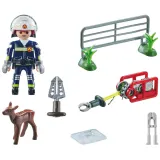 Игровой набор Playmobil 71467 Пожарная бригада Спасение животных 71467 22 детали — фото 2