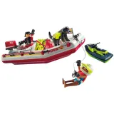 Игровой набор Playmobil 71464 Пожарный катер с гидроциклом 71464 52 детали — фото 2