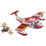Игровой набор Playmobil 71463 Пожарный самолёт с функцией тушения 71463 34 детали — фото 2