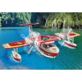 Игровой набор Playmobil 71463 Пожарный самолёт с функцией тушения 71463 34 детали — фото 4