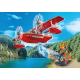 Игровой набор Playmobil 71463 Пожарный самолёт с функцией тушения 71463 34 детали — фото 5