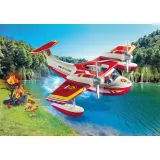 Игровой набор Playmobil 71463 Пожарный самолёт с функцией тушения 71463 34 детали — фото 6