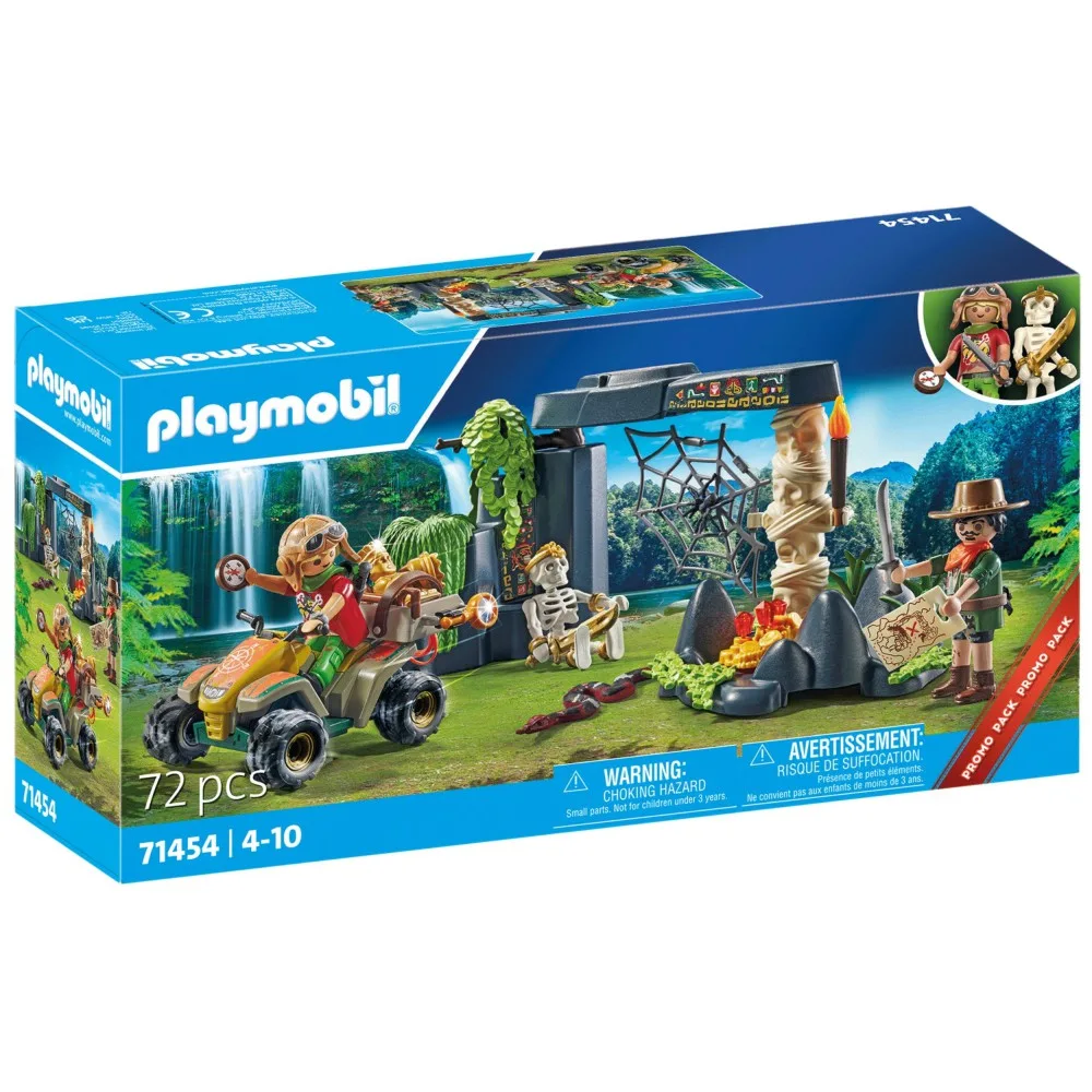 Игровой набор Playmobil 71454 Поиски сокровищ в джунглях 71454 72 детали