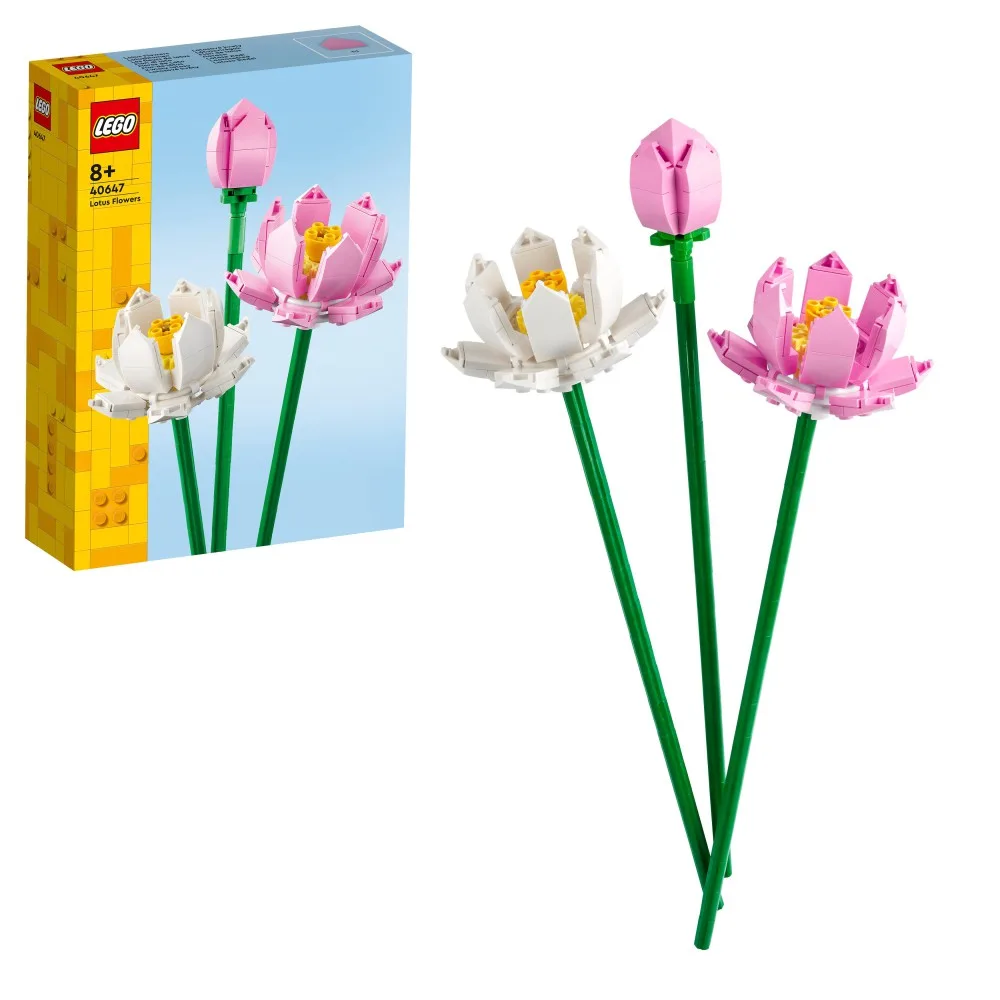 Конструктор LEGO Botanicals 40647 Цветы лотоса