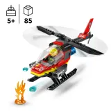 Конструктор LEGO City 60411 Пожарный спасательный вертолёт арт. 60411 85 дет — фото 5