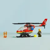 Конструктор LEGO City 60411 Пожарный спасательный вертолёт арт. 60411 85 дет — фото 8