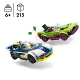 Конструктор LEGO City 60415 Погоня полицейской машины за маслкаром — фото 5