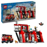 LEGO City - Пожарная станция с машиной 60414 — фото 1