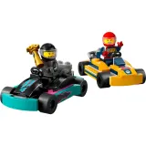 Конструктор LEGO City 60400 Картинги и гонщики — фото 3