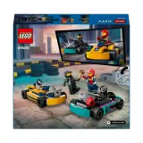 Конструктор LEGO City 60400 Картинги и гонщики — фото 4