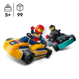 Конструктор LEGO City 60400 Картинги и гонщики — фото 5