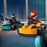 Конструктор LEGO City 60400 Картинги и гонщики — фото 8