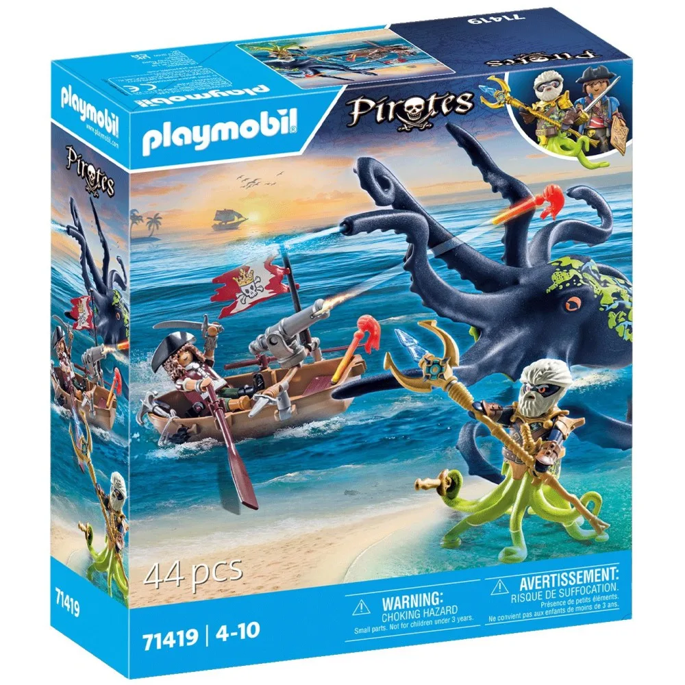 Playmobil - Борьба с гигантским осьминогом 71419